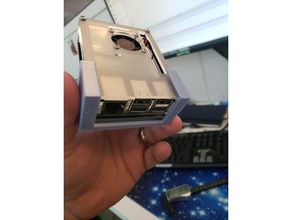 raspberry pi3 holster electronics mount pi 3 case 3d print model - Mito3D