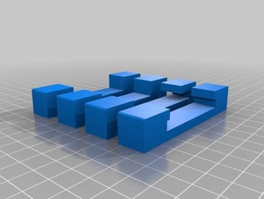virgin-hub 30 horizontal montieren - Organisation mount 3d print model - Mito3D