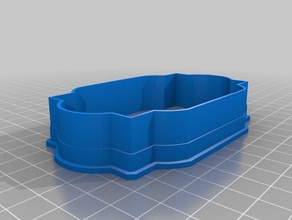 frame cookie cutter food & drink 3d print model - Mito3D