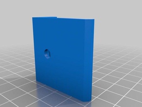 sliding shower door lower guide 3d printing 3d print model - Mito3D
