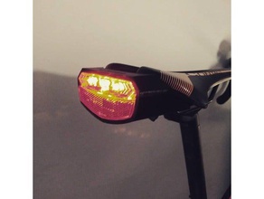 bicycel ışık kapak +mudguard hobi 3d print model - Mito3D