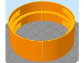 6-inch flexible duct coupling parts 3d print model - Mito3D