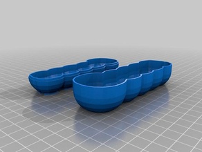 ganso recipientes personalizado 3d print model - Mito3D