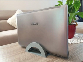 asus n53 laptop holder organization accessories stand n53sv 3d print model - Mito3D