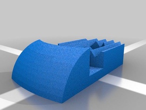 wakeboard vincolante blocco liquid force parti vincolanti stivali serratura parte wake board il 3d print model - Mito3D
