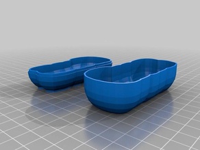 gus containers customized 3d print model - Mito3D