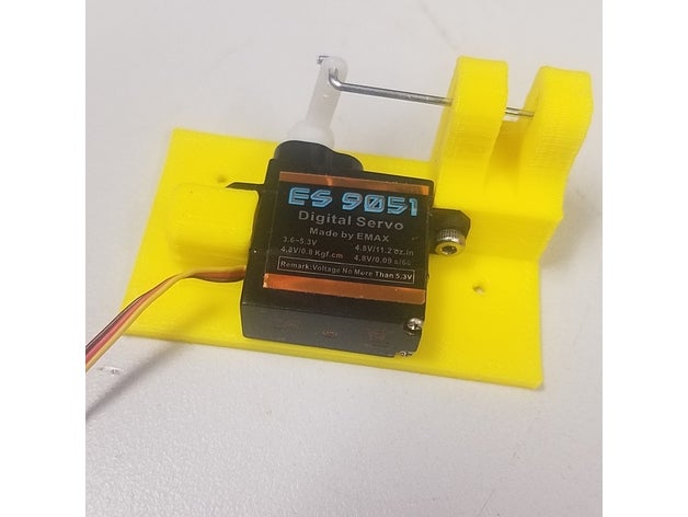 ring Freigabe r c servo-Spender Fahrzeuge 3D print model - Mito3D