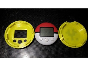pokewalker wii u fit meter-Fall - anpassbare, parametrische video-Spiele Fall Schrittzähler pokemon 3d print model - Mito3D