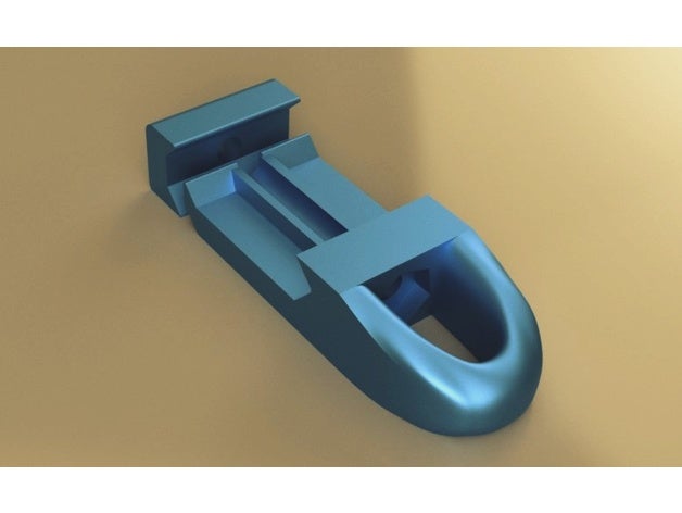 picatinny rail sling anexo esporte & ao ar livre airsoft funda de montagem 3D print model - Mito3D