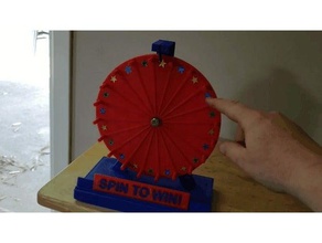 carnival spinning wheel games 3d print model - Mito3D