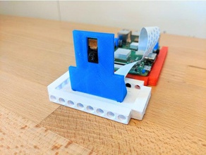 raspberry pi modular camera mount lego technic compatible electronics diy mbl modbaselego 3 zero 3d print model - Mito3D