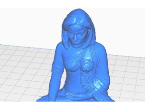 beverly crusher buddha star trek collection sculptures bust remix startrek statue 3d print model - Mito3D