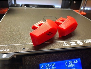 pro wanhao d9 & monoprice maker mk1 fan kanalı yükseltti 3d yazıcı parçaları blower 9 teksir 3d print model - Mito3D