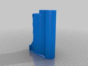 ar ajustável estoque mecânico de brinquedos airsoft partes m4 3d print model - Mito3D