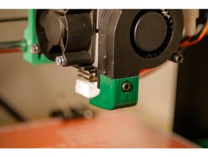 hephestos de bq 1 & witbox mejorado ventilador del conducto Impresora 3d accesorios 3d print model - Mito3D