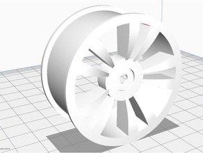 rc 1 10 felge r c araçlar fazer rc-e doğru araba rım 3d print model - Mito3D