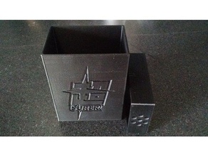 deck box - dragon ball super card game toy & accessories cards ccg holder 3d print model - Mito3D