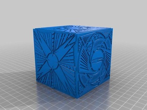 isomaury di configurazione crashjensen inferno cubo hellraiser lamento puzzle box 3d print model - Mito3D