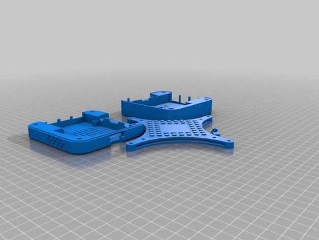 vesapi rpi 3b + case v2 3d printing 3D print model - Mito3D