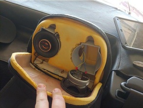 na miata headrest speaker box automotive mazda mx5 3d print model - Mito3D