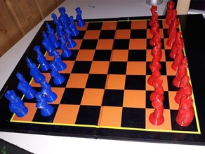 personalizado tf2 xadrez jogos team fortress 2 3d print model - Mito3D