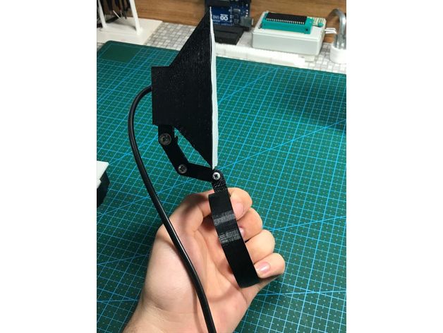 mini softbox ve tutucu kamera 3D print model - Mito3D