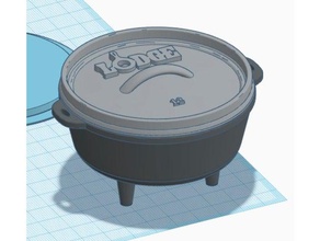 dutch oven toys & games 3d print model - Mito3D