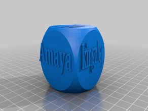 eva, l'ami de cube L'impression 3d 3d print model - Mito3D