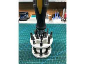matkap ucu kutusu tool holders & boxes box dr ll holder kutu screw screwdriver tutucu vida 3d print model - Mito3D