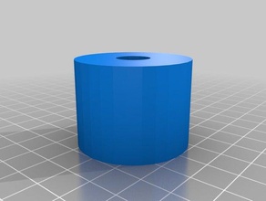 20x30x6 cylindrical spacer parts customized 3d print model - Mito3D