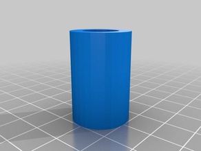 10x30x6 cylindrical spacer parts customized 3d print model - Mito3D