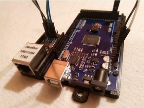 arduino mega 2560 bottom coverplate remix eth electronics 3d print model - Mito3D