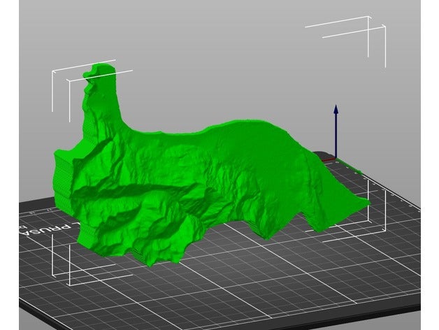 Lihtenştayn 3D print model - Mito3D