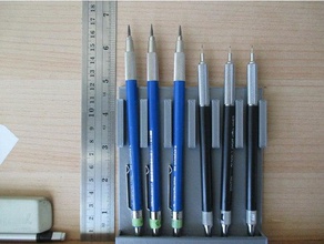 pencil tray draughting drafting art tools 3d print model - Mito3D