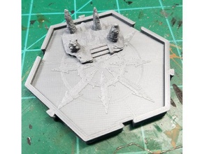 planetary empires piastrelle - caos giochi hex warhammer 40k wh40k 3d print model - Mito3D