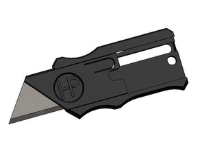 talon v2 utility knife tools camping cardboard edc iceboxchallenge keychain keyring lasercut opener razor blade 3d print model - Mito3D