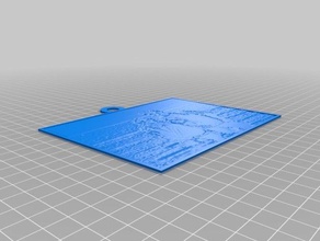 meine angepasste lithopane 2d-Kunst kundengebundene 3d print model - Mito3D