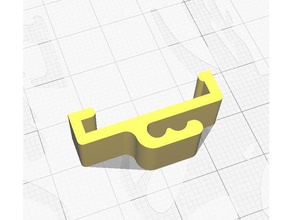 drop-Decke t-bar, Kabel-clip 3d print model - Mito3D