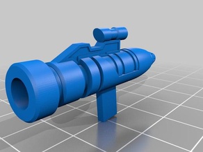 wfc assedio frecciatina spalla cannone giocattolo & accessori di gioco trasformatori 3d print model - Mito3D