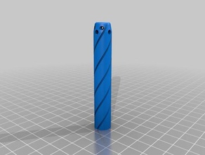 nerf dart stabilisé volée de balle L'impression 3d 3d print model - Mito3D