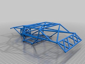 chassis automotive 3d print model - Mito3D