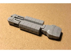 yu-jing più leggero starship i veicoli infinito gioco astronave 3d print model - Mito3D