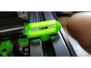 twist cable clamp 3030 3d printer accessories clip management 3d print model - Mito3D