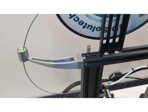 2020 ender 3-filament-guide & cleaner v3 3d Drucker Zubehör creality 3 ender3 filament filament-guide filament-Spule spool 3d print model - Mito3D