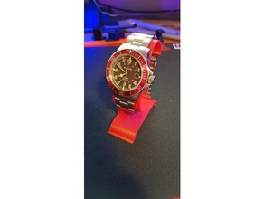 heavy duty watch stand jewelry wrist wristwatch 3d print model - Mito3D