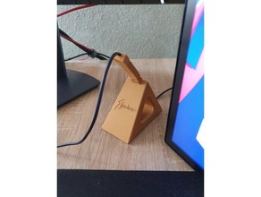 mouse bungee juegos de video el cable mantenga ratón 3d print model - Mito3D