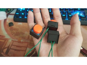 momentary switch sino plate s18 household button 3d print model - Mito3D