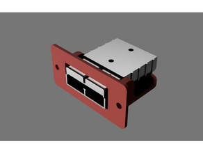 panel mount anderson sb 50 flush electronics 3d print model - Mito3D