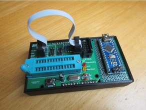 arduino nano programming shield case attiny atmega electronics 3d print model - Mito3D