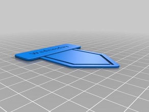 wednesday recipe bookmark kitchen & dining customized 3d print model - Mito3D